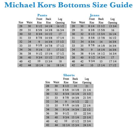 where can i buy michael kors jeans|michael kors jeans size chart.